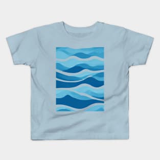 Sea Waves Kids T-Shirt